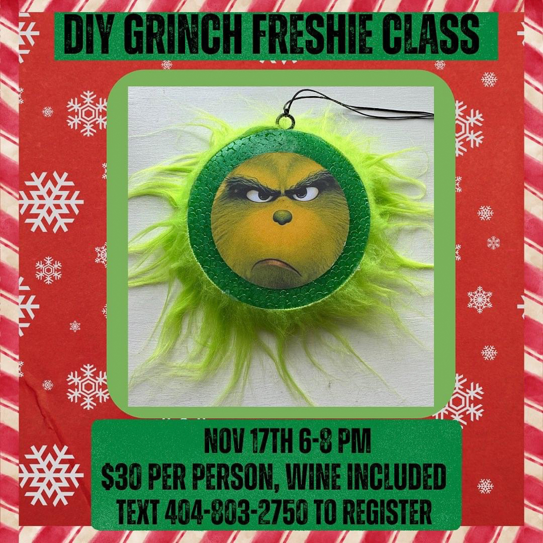 DIY Grinch Freshie Class